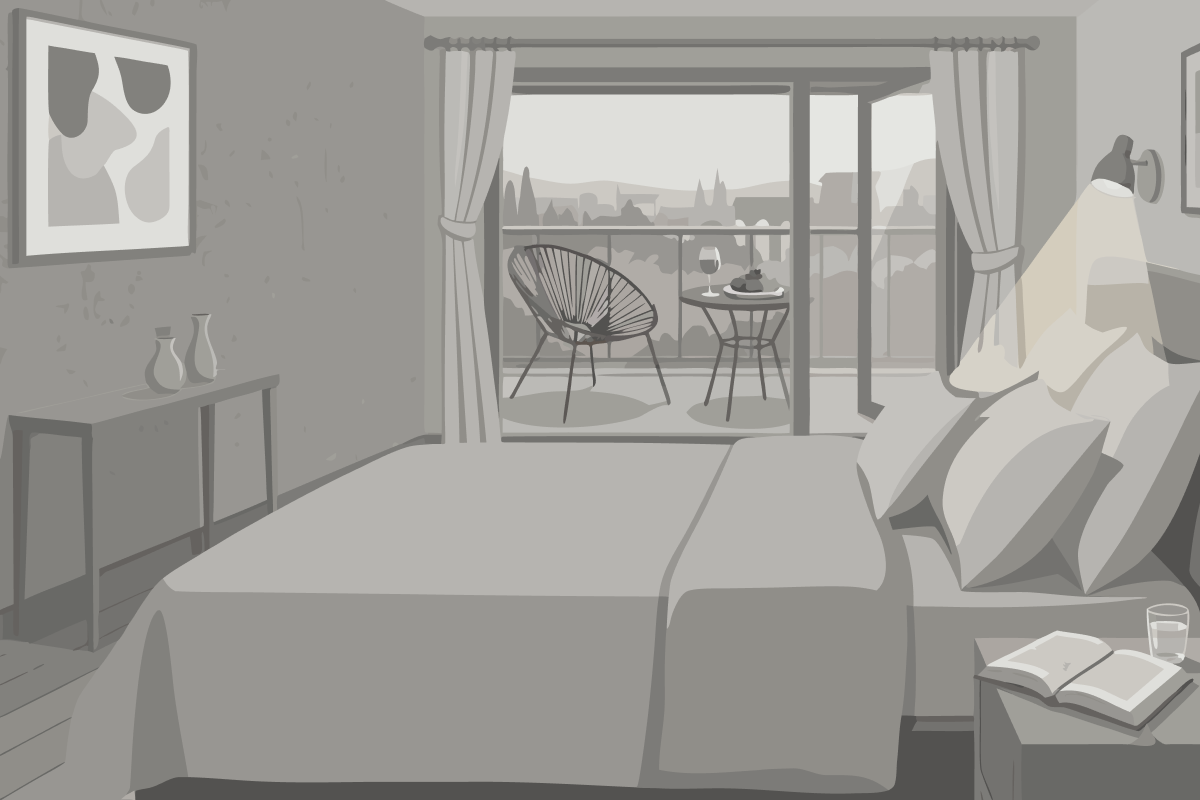 Habitación Doble con terraza